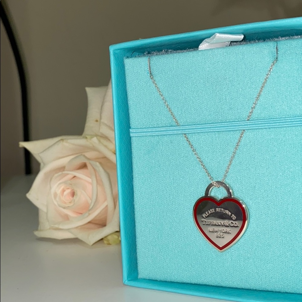 Tiffany & Co Heart Tag Necklace